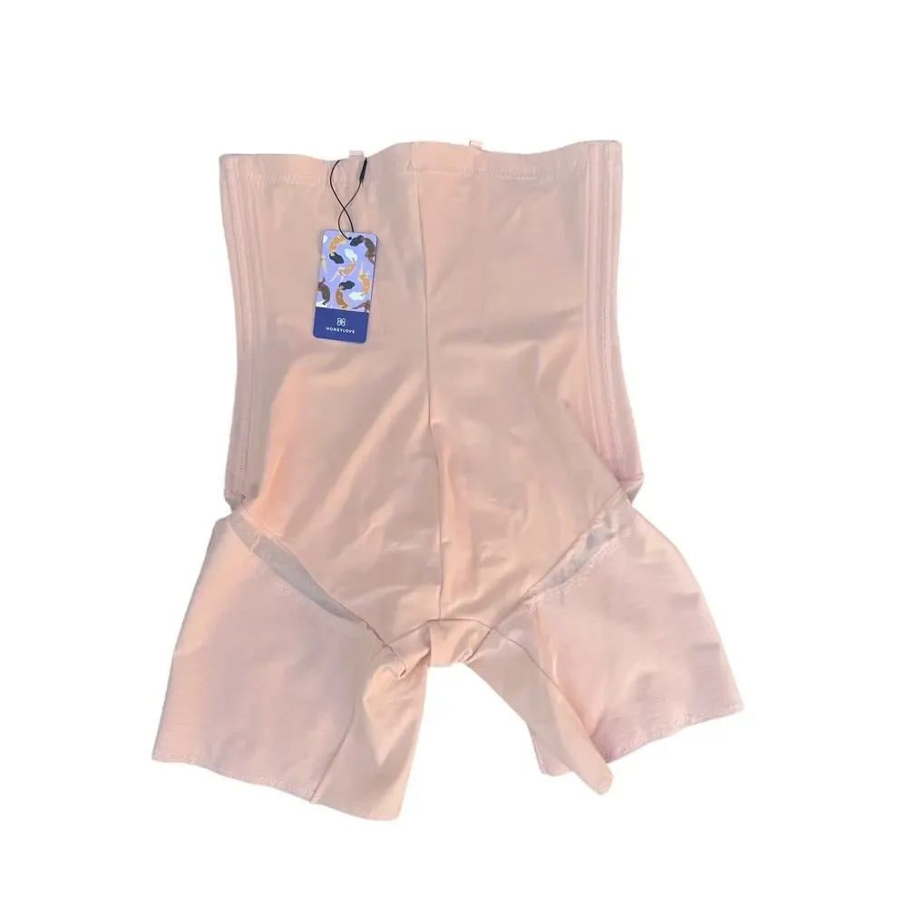 Honeylove SuperPower Short 1X Nude Sculpt Shapewear Compression Shorts NWT